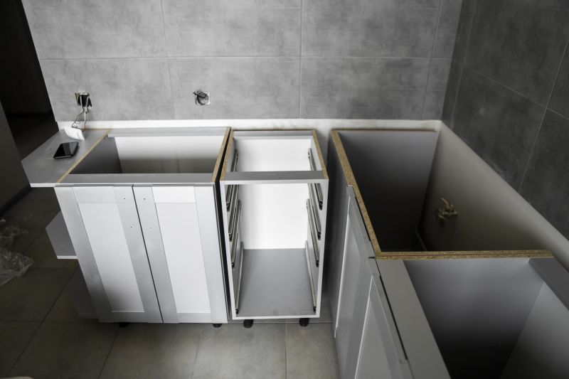 Maple Kitchen Cabinets Installation