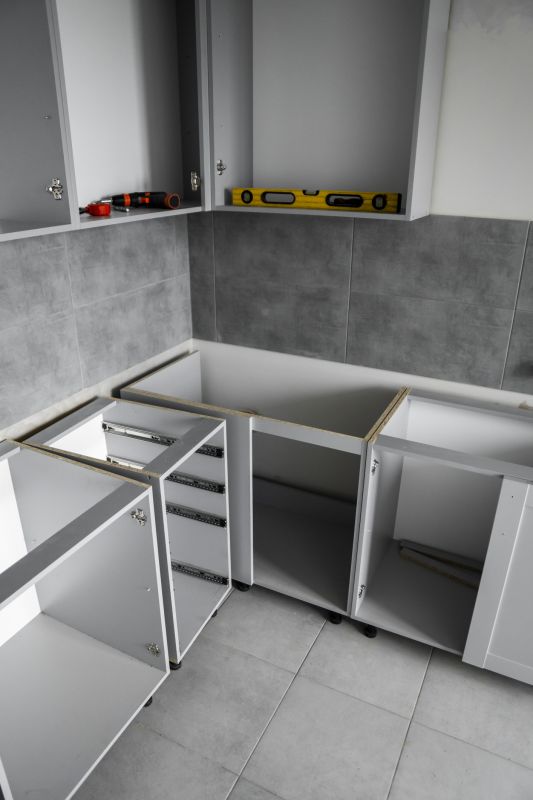 Maple Kitchen Cabinets Installation