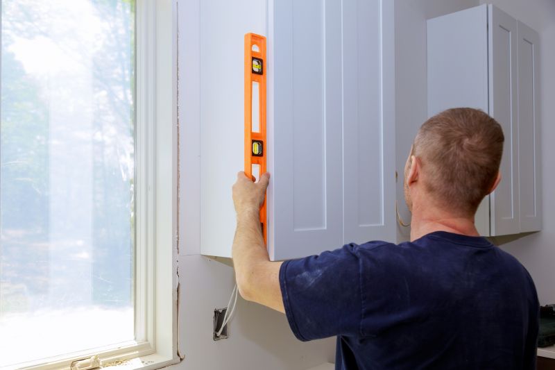 Maple Kitchen Cabinets Installation